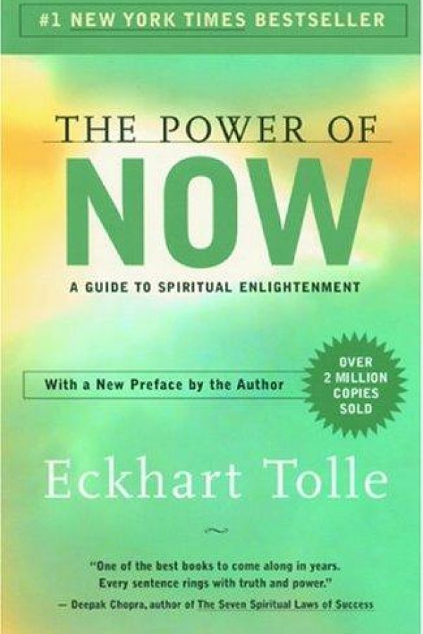 Book cover: The Power of Now by Eckhart Tolle