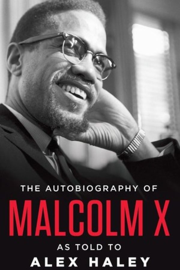 Book cover: The Autobiography of Malcolm X, as told to Alex Haley